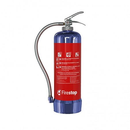 6Kg tragbare ABC Pulver Blaue Chrom farbe Personalisierte Feuerlöscher als Werbegeschenke mit Logo. Luxus Werbeartikel verkaufen