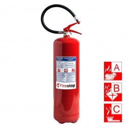 Amex BCA-0P2 2 kg Pulver-Feuerlöscher geeignet für kleine Brände
