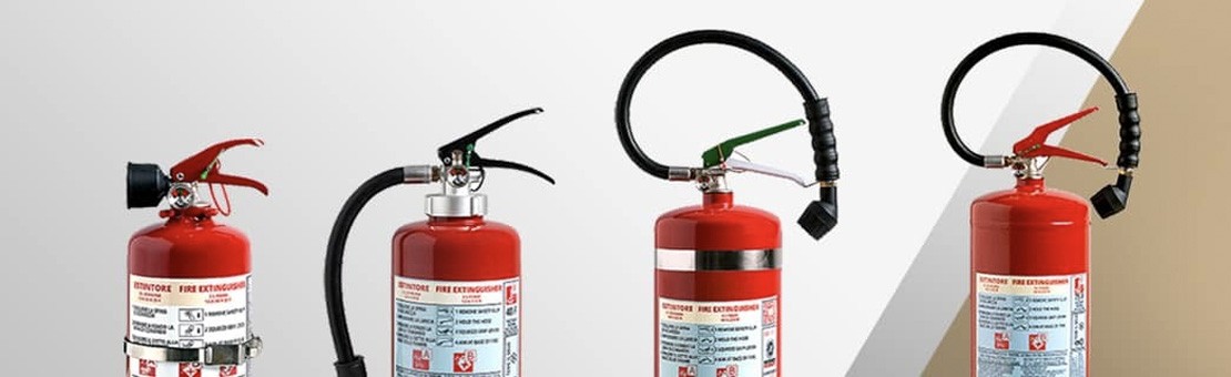 Buy fire extinguishers for fire class A, B, C, F in Switzerland